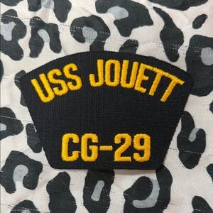 USS Jouett CG-29 embroidered naval Patch